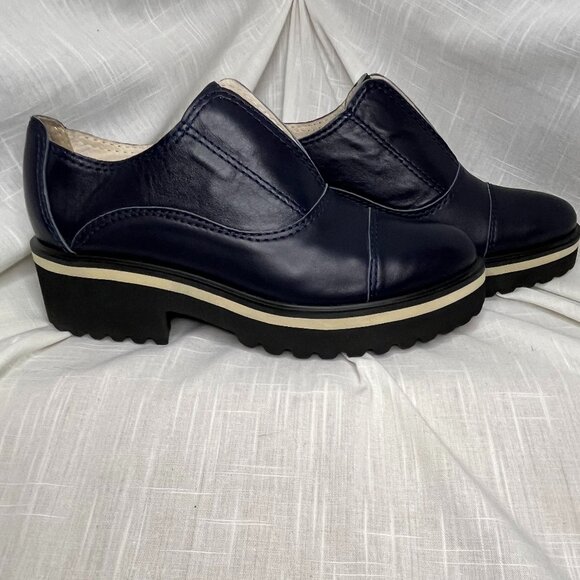 ALL BLACK Brand NWOT Cowman Lugg 23 Loafers Size 38.5 - Picture 7 of 12